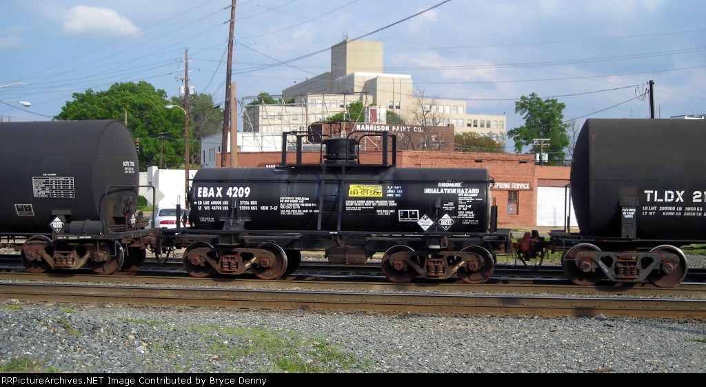 EBAX 4209 Tiny Tank Car Used to Haul Bromine
